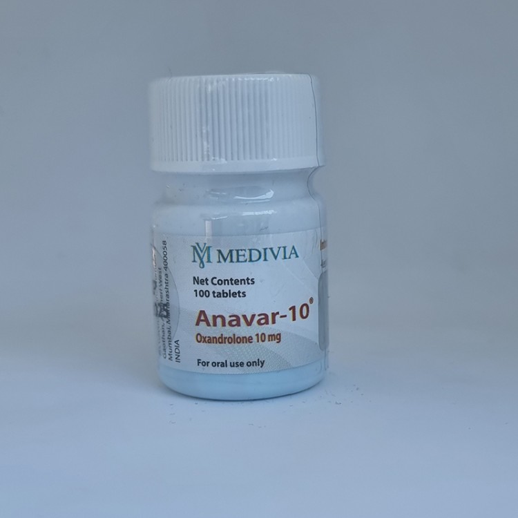 Medivia Pharma Oxandrolone ( Anavar ) 10 Mg 100 Tablets